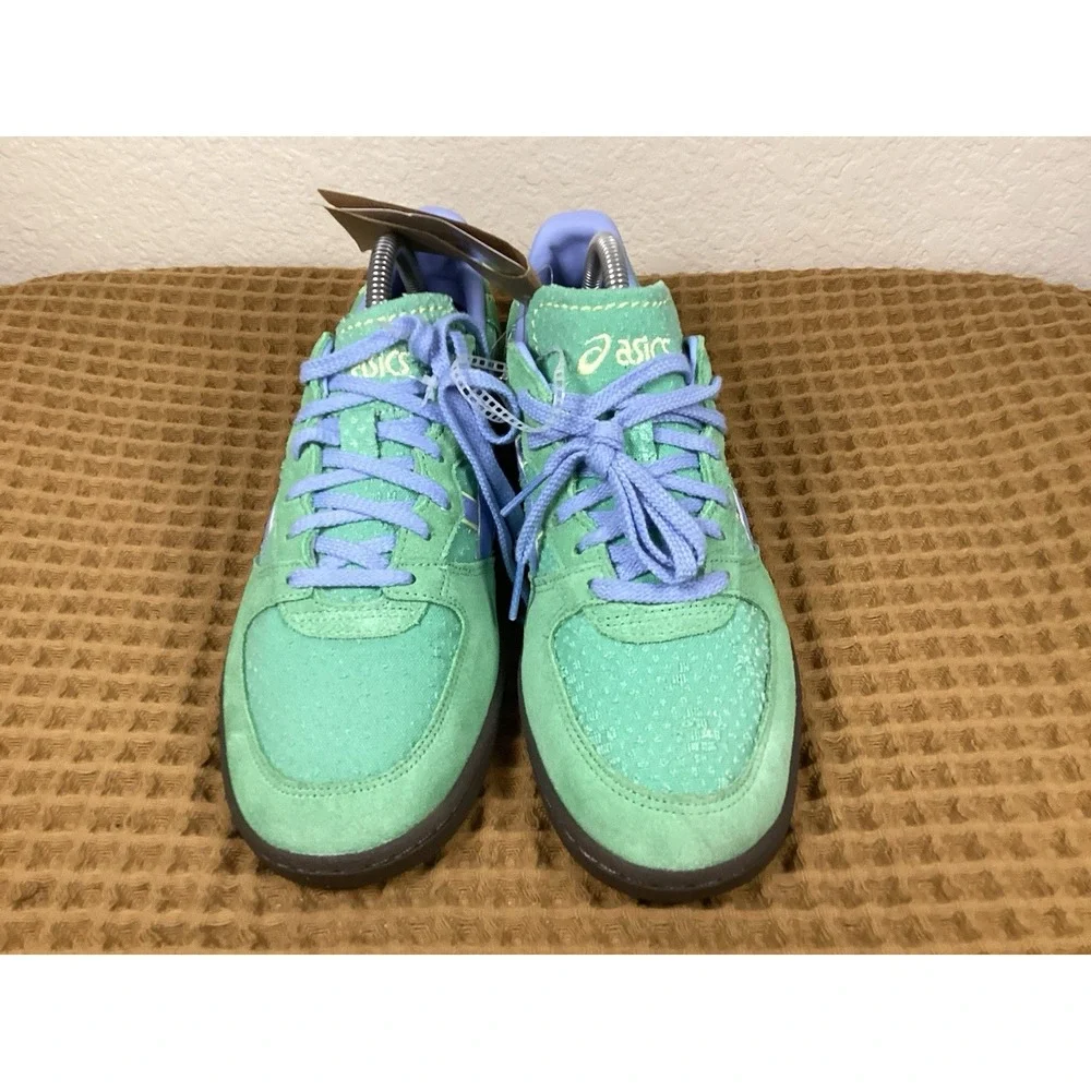 ASICS Skyhand OG Womens 8.5 Mens 7.5 Sneakers Shoes Green Peppermint/Stone Wash
